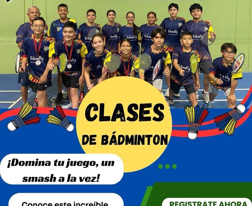 ¡Inscripciones Abiertas para Clases de Bádminton en Guayaquil!