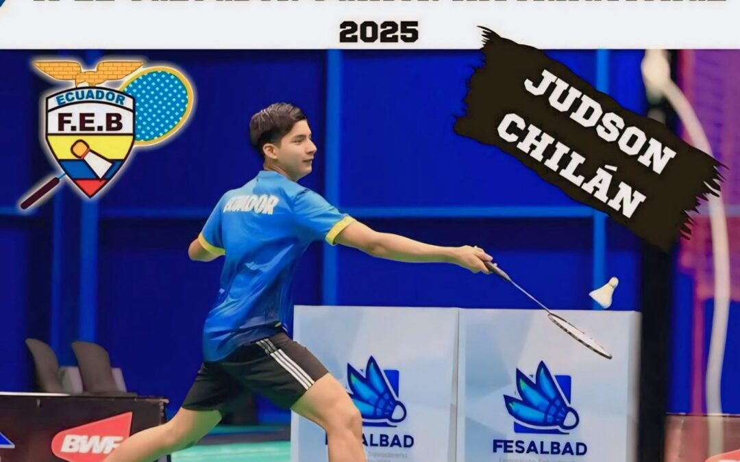 Judson Chilán listo para brillar en El Salvador Junior 2025