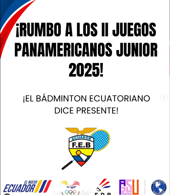 ¡Rumbo a los II Juegos Panamericamos Junior 2025!